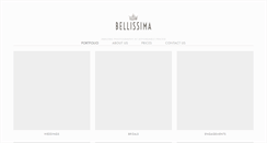 Desktop Screenshot of bellissimaimages.com