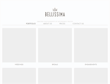 Tablet Screenshot of bellissimaimages.com